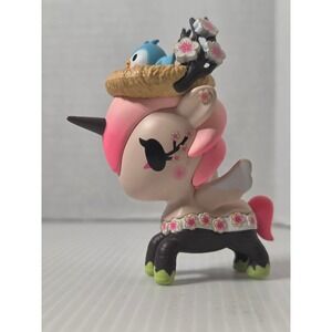 Tokidoki Unicorno Cherry Blossom Sakura Bird Nest Vinyl Figure